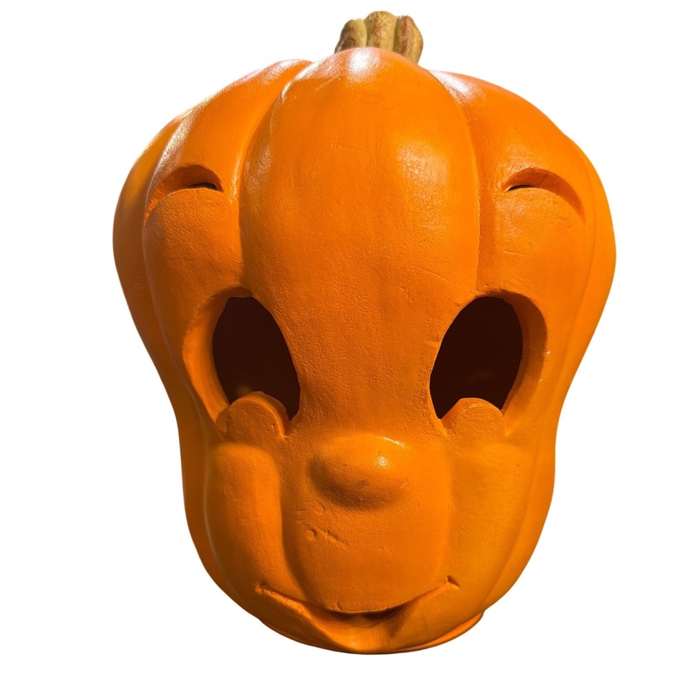 Vintage 1993 Trendmasters Light-Up Foam Jack-o'-Lantern